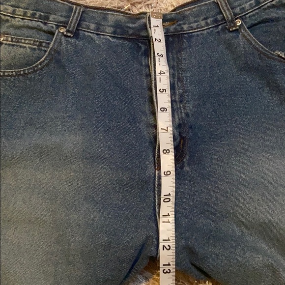 Avaloo handcrafted jeans. Size L XL wearable art - Picture 5 of 8